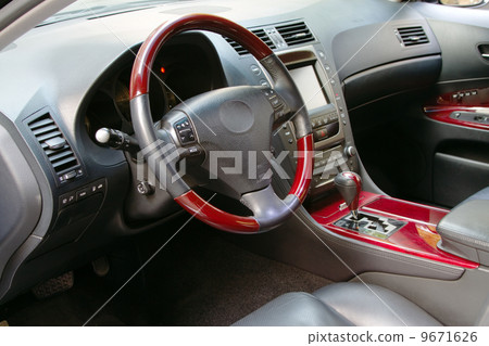 Interior of a luxury car 9671626
