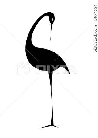 Black bird. 9674554