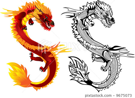 Asian dragon 9675073