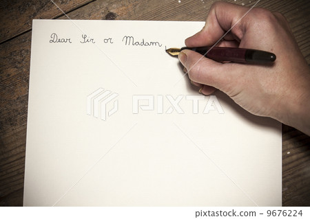 Old fashioned letter Old fashioned letter 9676224