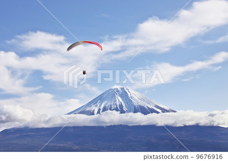 富士和滑翔傘 富士和滑翔傘 9676916