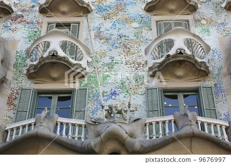 Casa Batlló, Casa Batllo, Casa Batllo, Gaudi, Gaudi 9676997