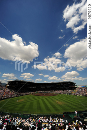 Watching baseball - 8 9679420