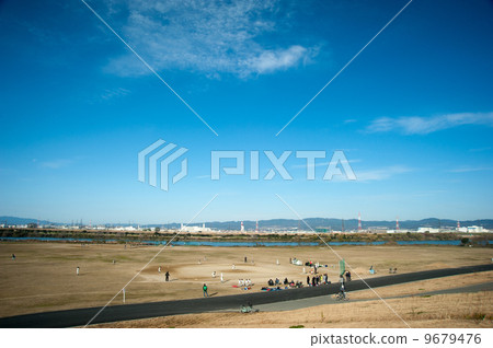 冬天的泰馬公園棒球場 冬天的泰馬公園棒球場 9679476