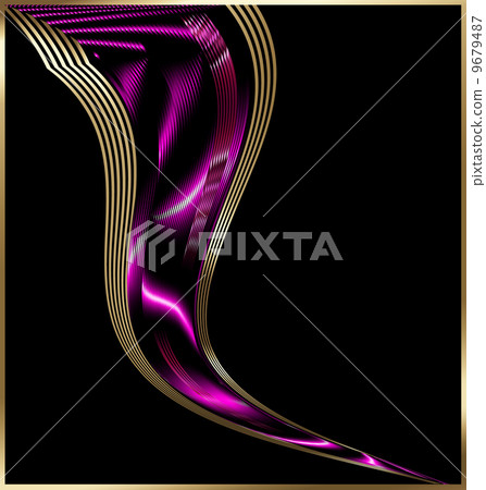 Abstract art frame vector background Abstract art frame vector background 9679487