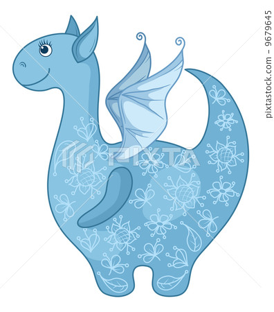 Dragon symbol of East New Years 9679645