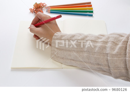 Write with a colorful pencil 9680126