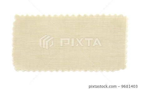 beige fabric swatch samples isolated on white background beige fabric swatch samples isolated on white background 9681403