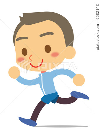 Running young man 9682148