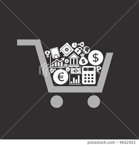 Business a cart Business a cart 9682881