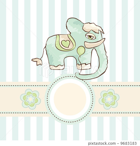 vector cute baby card vector cute baby card 9683183