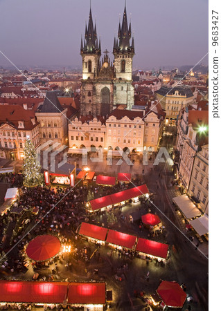 Christmas market in Prague Christmas market in Prague 9683427