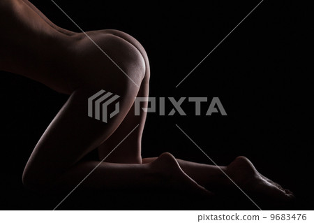 sexy woman legs and buttocks on black background sexy woman legs and buttocks on black background 9683476