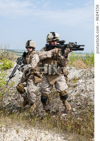 War in mountains 9684556