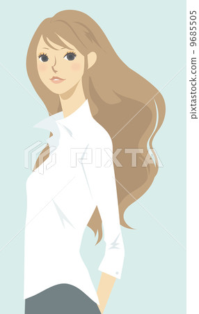 A woman in a shirt 9685505