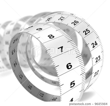 Diet Concept - Plastic Tape Measure Diet Concept - Plastic Tape Measure 9685984