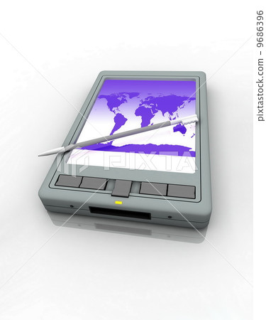 Pocket PC a white background Pocket PC a white background 9686396