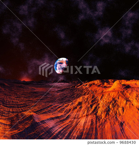 Burning planet Burning planet 9688430