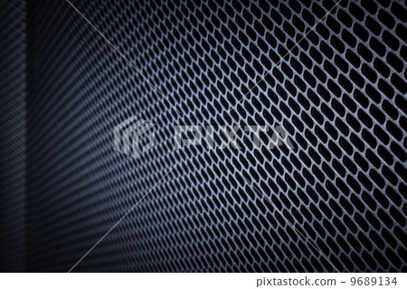 abstract metallic grid 9689134