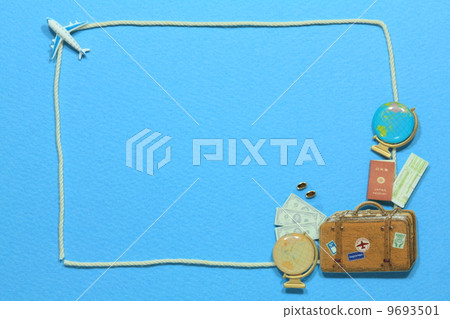旅行圖像框架 9693501