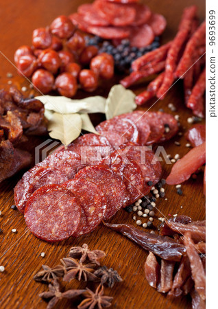 meat and sausages 9693699