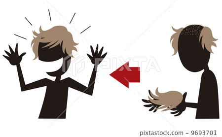 戴假髮的男人 9693701