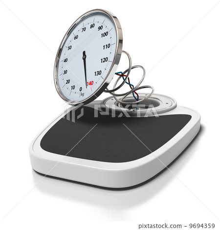 broken bathroom scales 9694359