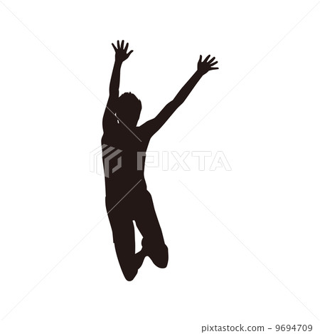 To jump - Stock Illustration [9694709] - PIXTA