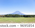 Mt. Fuji in summer from Asagirikogen 9695854