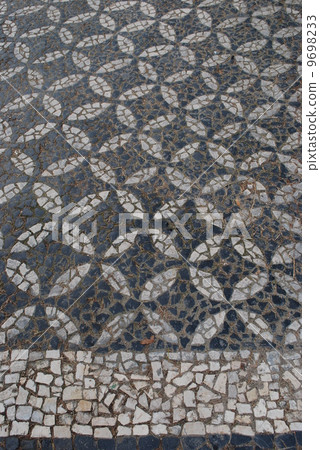 Portuguese tradition black and white calcada Portuguese tradition black and white calcada 9698233