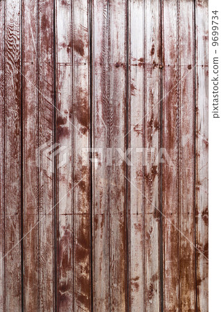 Old Wooden Shabby Planks in the Row Old Wooden Shabby Planks in the Row 9699734
