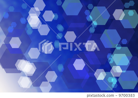 Abstract blue background with hexagons Abstract blue background with hexagons 9700383