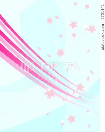 櫻花和線條藝術 櫻花和線條藝術 9701141