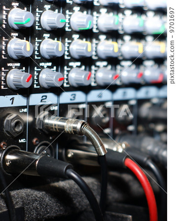 Mixing board, detail Mixing board, detail 9701697