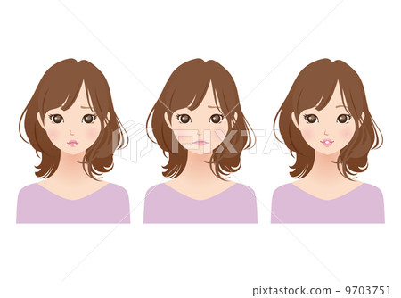 女性/面部表情集 女性/面部表情集 9703751