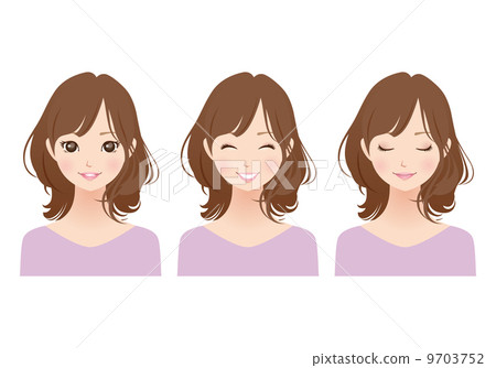 女性/面部表情集 女性/面部表情集 9703752