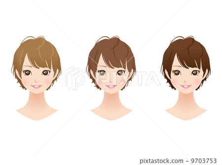 女性/頭髮顏色設置 女性/頭髮顏色設置 9703753