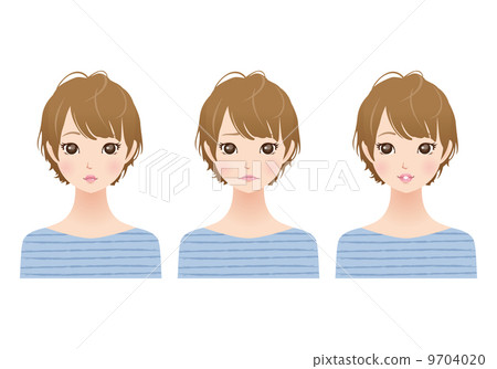 女性/面部表情集 女性/面部表情集 9704020