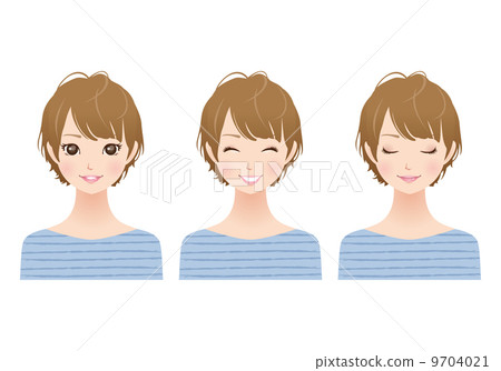 女性/面部表情集 女性/面部表情集 9704021