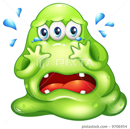 A monster crying 9706954