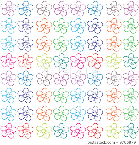 Seamless flowery design Seamless flowery design 9706979