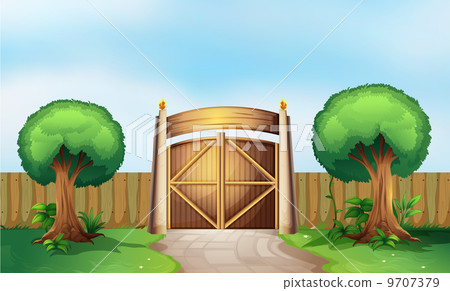 A gated park 9707379