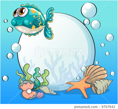 Sea creatures under the sea 9707642