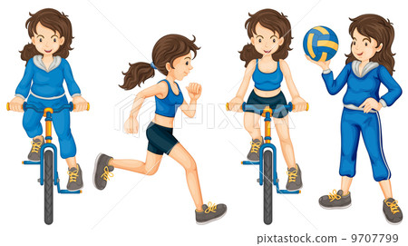 Active teenagers 9707799