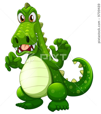 An angry crocodile An angry crocodile 9709489