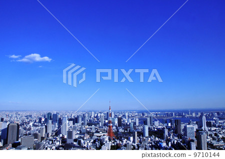 Tokyo's building and sky Tokyo's building and sky 9710144