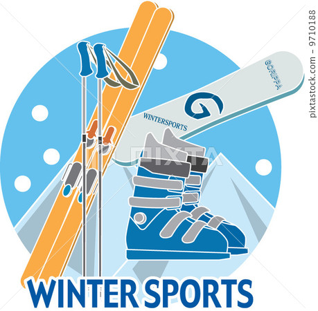 冬季運動 滑雪板 滑雪 9710188