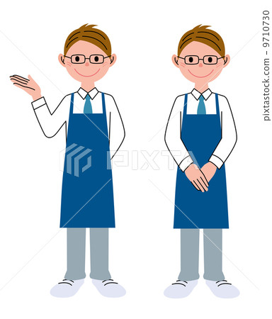 男性圍裙眼鏡客戶服務 男性圍裙眼鏡客戶服務 9710730