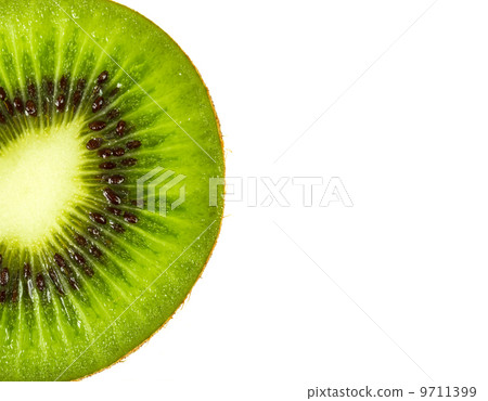 Kiwi fruit inside with seeds 9711399