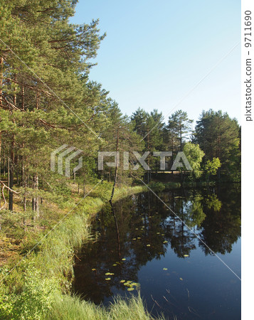 beautiful lake in Karelia beautiful lake in Karelia 9711690